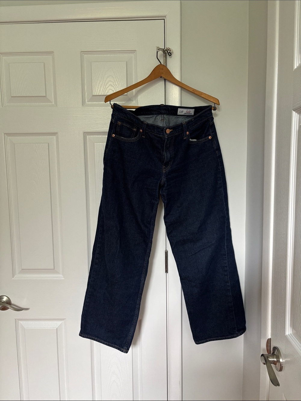 GAP Dark Blue Indigo low rise ‘90s loose jeans